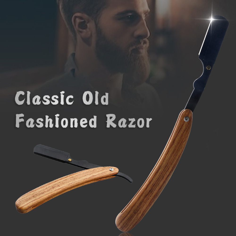 Straight Razor Safety - Sakal Tıraş Makinesi Gülağacı Katlama Paslanmaz
