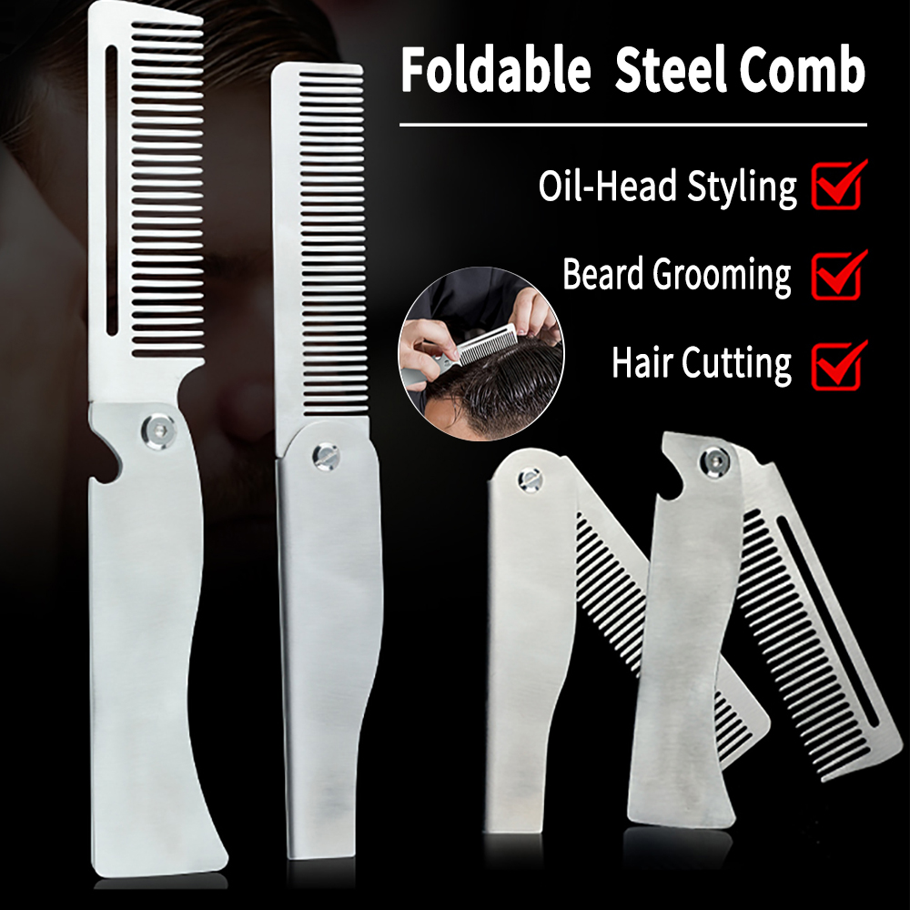 Men'S Grooming Hair - Yeni tip 1/2 adet taşınabilir çelik