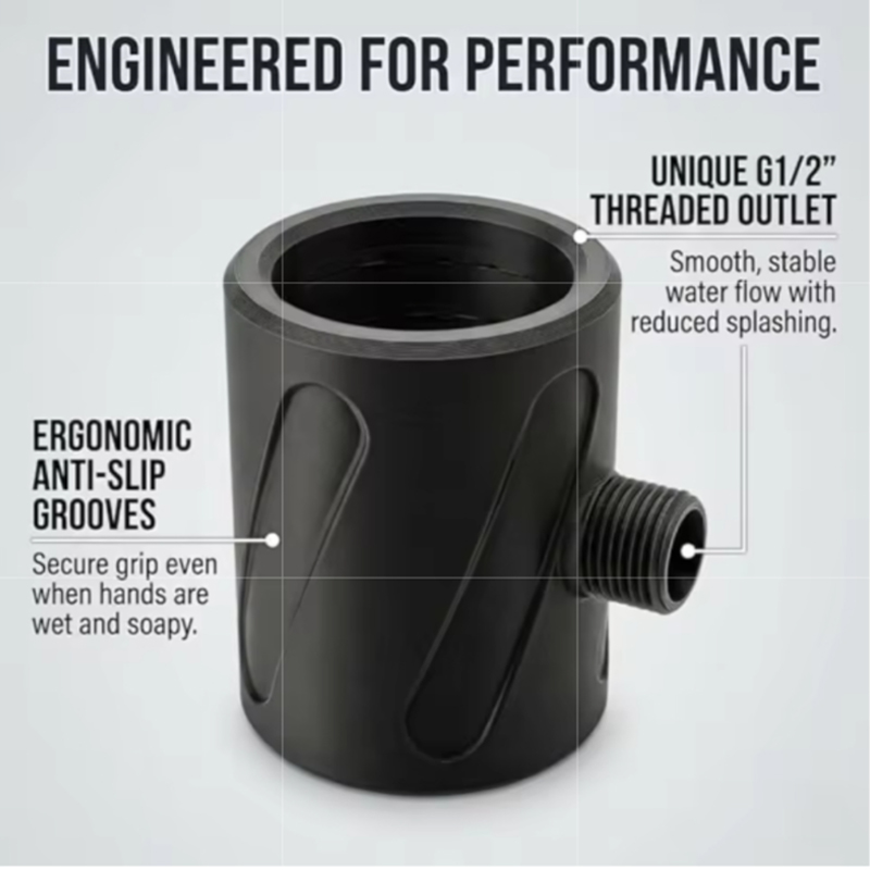 Men'S Grooming Gadgets - Yüksek Basınçlı Spiral Duş Başlığı Erkekler