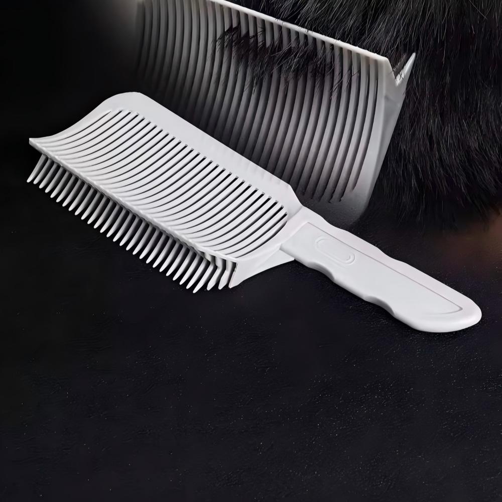 Men'S Grooming Hair - Profesyonel Berber Makası Karıştırma Tarağı, Düz