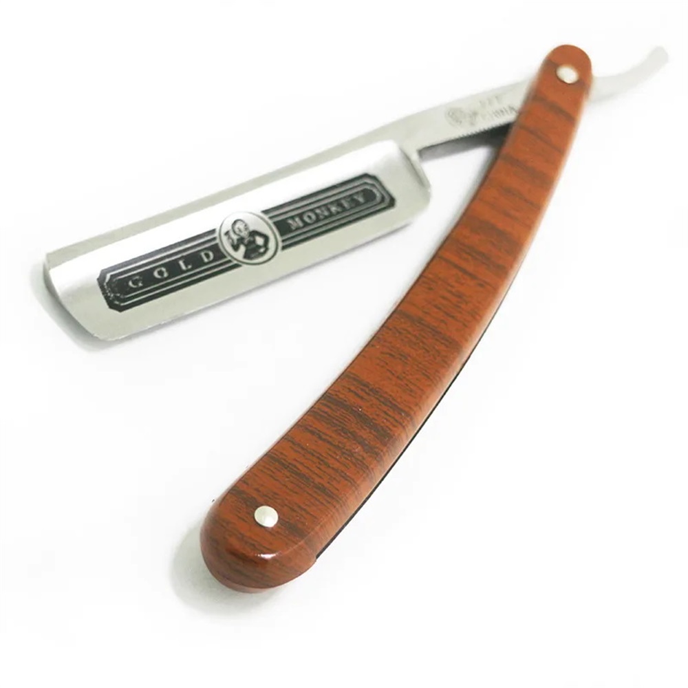Straight Razor Safety - Düz Bıçaklı Berber Tıraş Bıçağı Açık