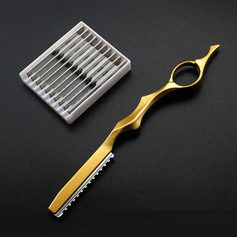 Straight Razor Safety - Güvenli İnceltme Jilet Salon Kuaförlük Makas