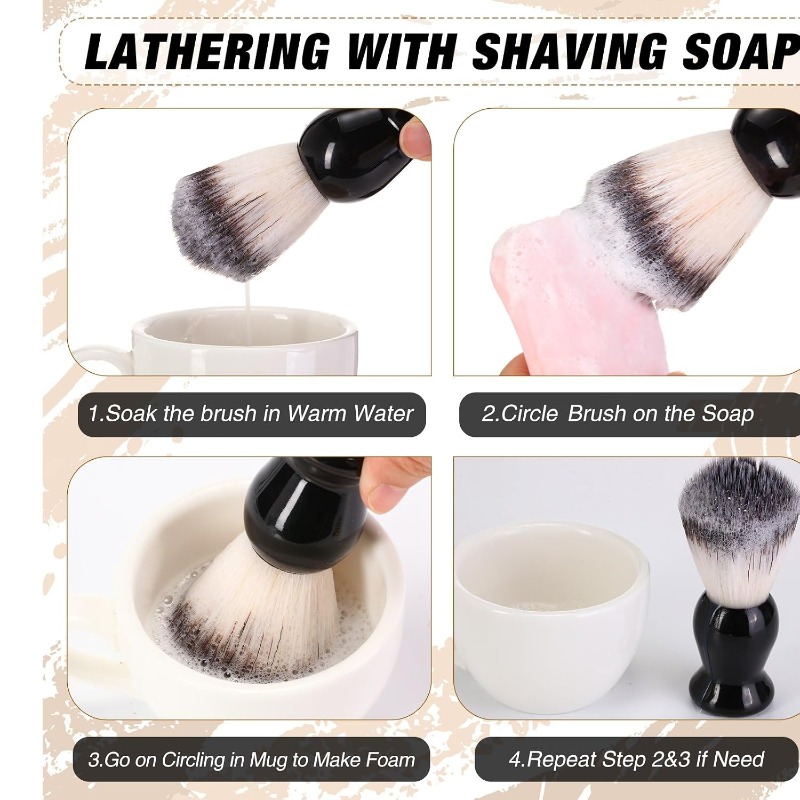 1 Adet Sakal Tıraş Fırçası, Ah - Men'S Grooming Hair incelemesi ve fiyatı