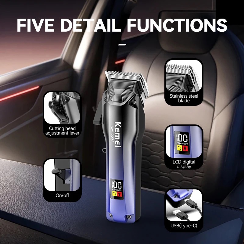 Kemei Elektrikli Saç Kesme Mak - Mens Grooming Barber incelemesi ve fiyatı