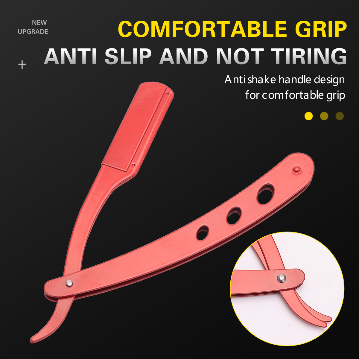 Salon berber jileti manuel ren - Straight Razor Safety incelemesi ve fiyatı