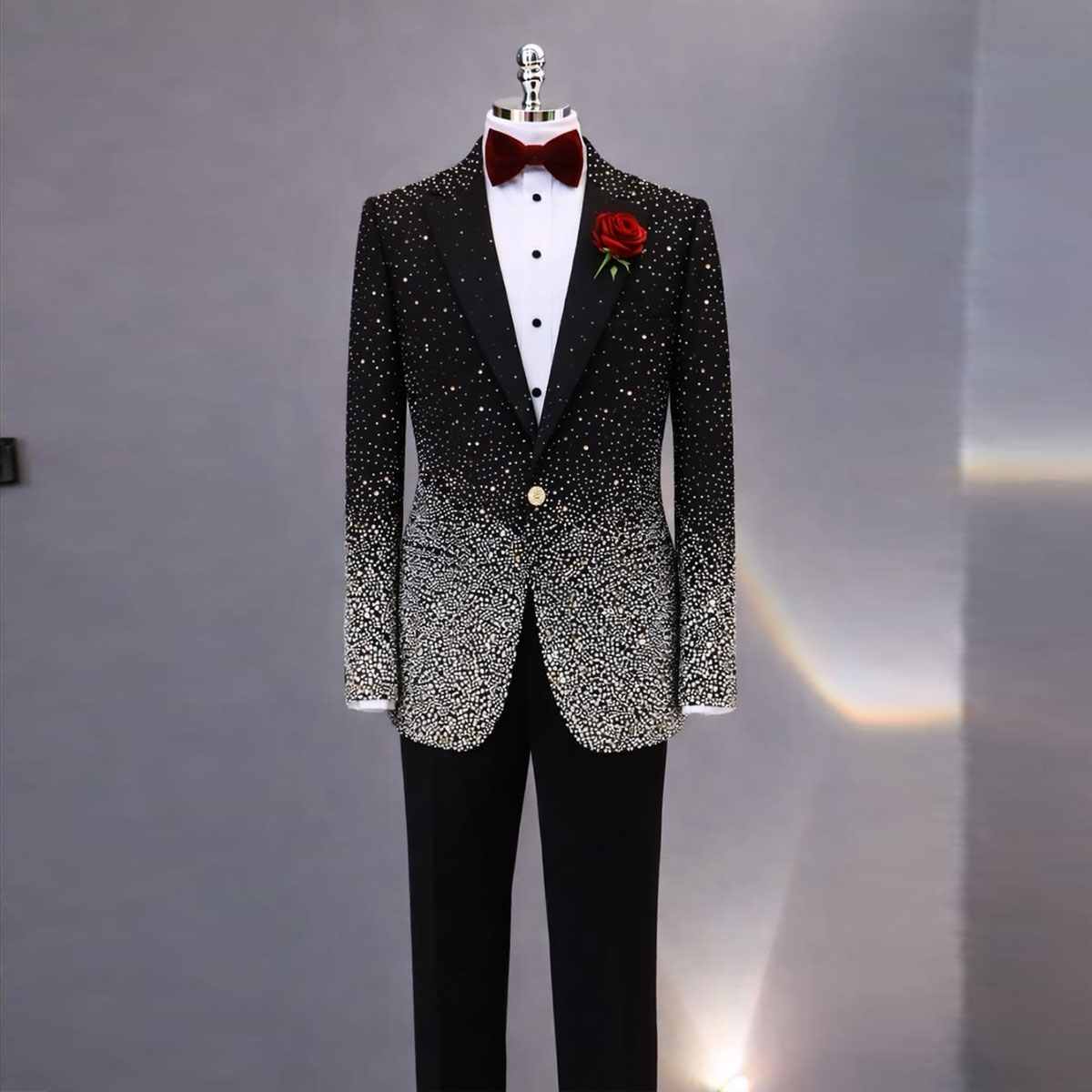 Şık Rhinestone Elmas Erkek Tak - Men'S Grooming Set incelemesi ve fiyatı