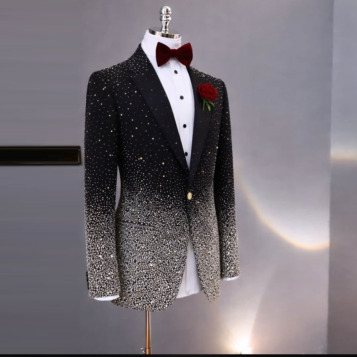 Şık Rhinestone Elmas Erkek Tak - Men'S Grooming Set incelemesi ve fiyatı